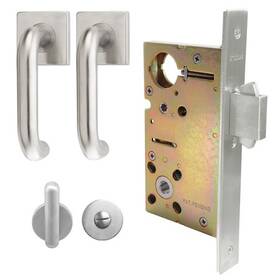 Xgs202-pd9540a-32d-rh Inox 9540 Sliding Door Privacy 202 Munich 2-1/2 Inch Backset