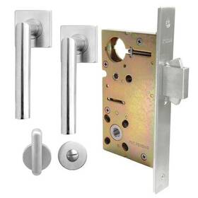 Xgs205-pd9540a-32d-rh Inox 9540 Sliding Door Privacy 205 Frankfurt 2-1/2 Inch