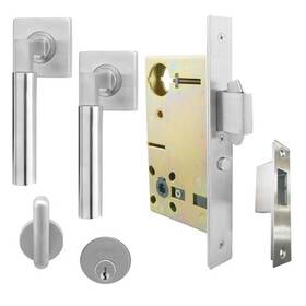 Xgs221-pd9653-32d-rh Inox 9650 Sliding Door Entry 221 Aurora 2-3/4 Inch Backset 32d
