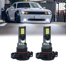 Ps19w Inxxdmj 5202/5201/2504/ps24w/ps19w Fit For Dodge Charger 2011-2014 Led Fog Lights 5202/5201/ps24w/2504