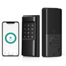 Ironzon 016392024869 Smart Deadbolt Lock Keyless Entry Door 5 In 1 Locks F
