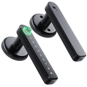 Ironzon 722794022616 Fingerprint Door Lock Knob With Keypad Keyless Entry W