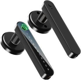 Loc191fbusir Ironzon Fingerprint Door Lock Biometric With Keypad Handle For Ho