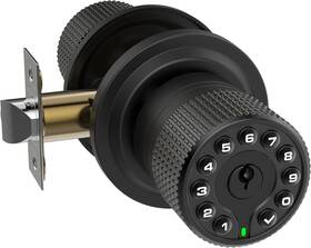 Iu-30 Iulock Keypad And Key Smart Door Lock 50 User Codes Waterproof Auto - Matte Black
