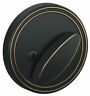 Jd80716 Schlage Aged Bronze One Sided Deadbolt From The 043156895908