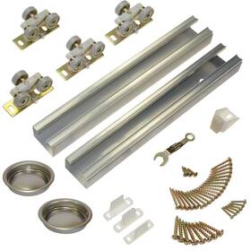 100602dr Johnson Hardware 100sd Series 60 Inch Track And Set For 2-door Bypass D