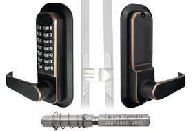 Jounjip 060928560326 Single Sided Keyless Entry Door Lock - 100% Mechanical Combination Le