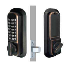 Jounjip 060928560357 Deadbolt Keyless Entry Door Lock - 100% Mechanical With