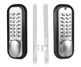 Jounjip 060928560418 Mechanical Keyless Combination Latch Door Lock - Double Sided Keypads For Gat