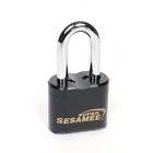 K637 Ccl Security 4 Dial Bottom Resettable Combination Brass Padlock 2 In Shackle 027536992258