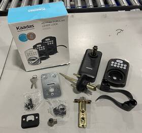 Ka304-oilrubbronze Kaadas Keypad Tubular Lever Lock - Oil Rubbed Bronze