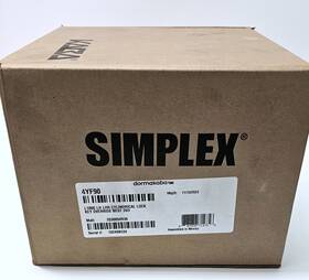 4yf90 Kaba Dormakaba Simplex Lh Lhr Cylindrical Lock Key Override Best 26d
