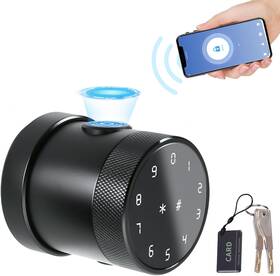 Kdztzewuygbkaiv5rx-5b Kdztzewu Biometric Smart Door Lock Keyless Entry With Keypad For Remote Control Home Secu