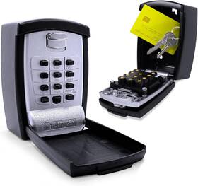 Sl-590 Keyguard 027536962244 Punch Button Lock Box - Secure Wall Mount Key Black Finish