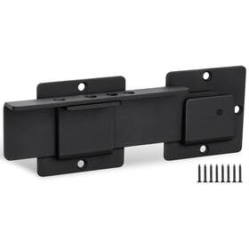 Kjz-gl015b-1 Kinjouz 9 Inch Flip Gate Latch Lock With 4 Padlock Holes 4mm Extra Heavy Duty Carbon Ste