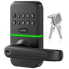 Kucacci 709226851136 Smart Door Handle Lock With Keypad Keyless Entry - Fingerp