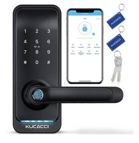 B09mqhwqfj Kucacci Smart Door Lock With Handle Keyless Entry Digital For Front