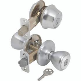 90780-061 Kwikset 042049347104 New Tylo Entry/deadbolt Combo Satin Chrome