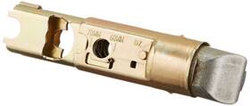 Kwikset 042049351286 6-way Adjustable Deadlatch In Polished Brass Unfinished