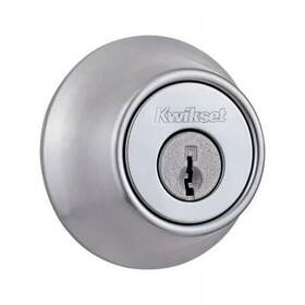 Kwikset 042049950991 Satin Chrome 660 Single Cylinder Deadbolt 26d Cp Code Rcal Rcs