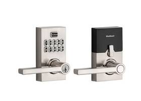 1518650 Kwikset 1518650. Smartcode 917 Contemporary Satin Nickel Keypad Electronic Handle Lock