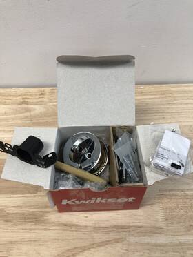 158rdt-26s.strkp Kwikset 158rdt-26s Keyed Entry Deadbolt Signature Series Polished Chrome