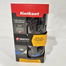 99800-087 Kwikset 24147001 Single Cylinder Deadbolt 24147-001 Polished Brass