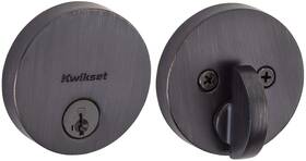 258rdt-11ps Kwikset 92580-003 258 Uptown Low Profile Slim Round Modern Contemporary Single