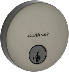 Kwikset 258rdt-18gs.strkp 258rdt-s.strkp Uptown Single Cylinder Keyed Entry - Gun Metal