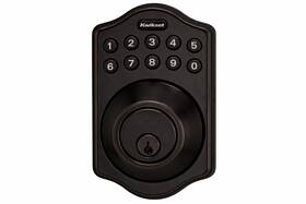 264trl Kwikset Traditional Satin Nickel Electronic Deadbolt 15 Venetian Bronze