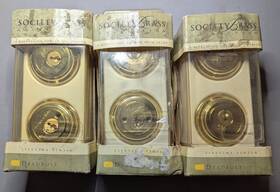 42049889499 Kwikset New Society Brass Collection Deadbolt Dbl Key Cylinder 716 Lo3