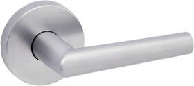 720milrdt-26d Kwikset 720milrdt Milan Passage Door Lever Set With Round Rose - Satin Chrome