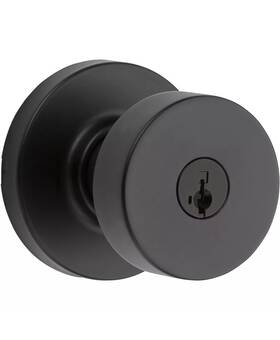 740psk Kwikset Rdt 514 Smt 6al Rcs K3 Pismo Keyed Entry Door Lock In Matte Black