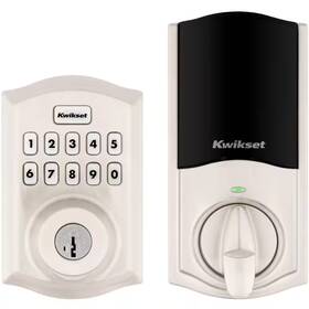 Kwikset 744110631098 Homeconnect 620 Satin Nickel Traditional Z-wave Long Range Enabled Keypad Smart