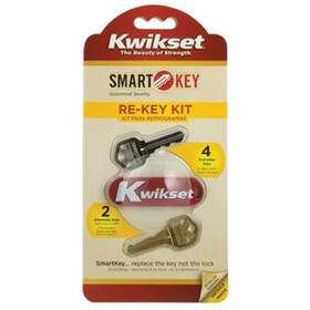 Kwikset 744759693648 Smartkey Security Re-keying Lock Kit For Door