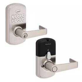 Kwikset 744759696694 Smartcode 955 Satin Nickel Light Commercial Electronic Keypad Deadbolt With King