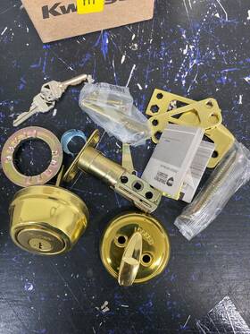 780-3-smt-6al-strkp Kwikset 780 Series Single Cylinder Deadbolt With Smartkey Security Polished Bra
