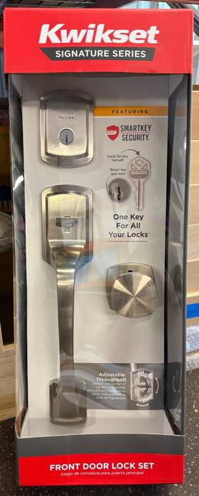 818pghxayk Kwikset Smartlock Front Door Lock Set Prague Arroyo Satin Nickel