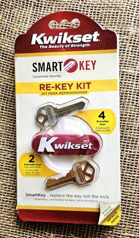 83362-001 Kwikset Kwik Set Smart Key Re Kit