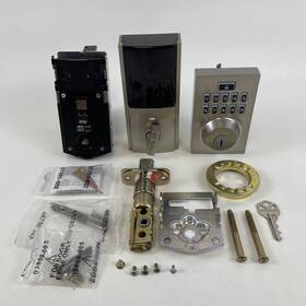 99130-009 Kwikset 883351489317 Smartcode 913 Satin Nickel Metal Electronic Deadbolt Parts