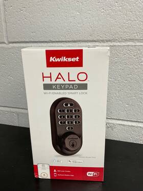 Kwikset 883351681940 Halo Wi-fi Smart Lock Keyless Entry Venetian Bronze