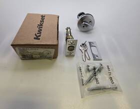 Kwikset 883351762311 Qty 5 Deadbolt Single Cyl Satin Chrome 660 26d Scal Scs K3 V1
