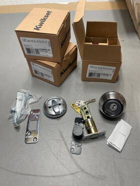 Kwikset 883351767910 3x Lot 780 26d Rcal Rcs K3 V1 Deadbolt Single Cylinder Keyed Same
