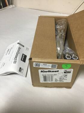 69369-001 Kwikset 883351793391 Home Connect 620 Keypad Connected Smart Lock Polished Brass