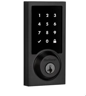 Kwikset 883351825979 916 Contemporary Touchscreen Smartcode Electronic Deadbolt Smart Lock