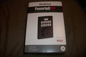 Kwikset 883351891486 Powerbolt 250 Keypad Electronic Lock Deadbolt Matte Black Finish - New
