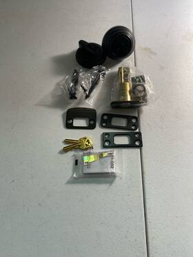 980-s.strkp Kwikset 883351927383 980 Signature Series Single Cylinder Keyed Deadbolt