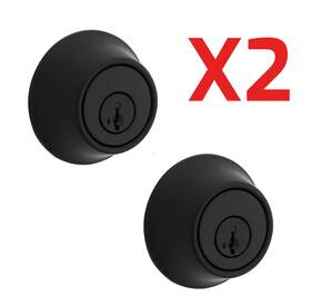 5303 Kwikset 883351934374 X2 Series 660 514 Smt Rcal/5303 Deadbolt 3 Grade Keyed Key Zinc Mat
