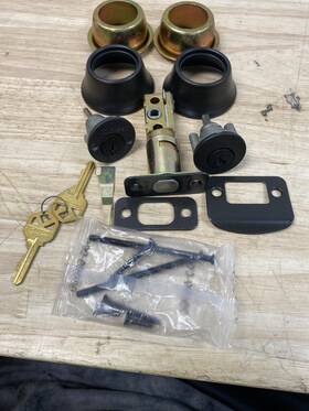 665-s Kwikset 883351934404 Double Cylinder Deadbolt