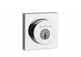 91580-070 Kwikset Signature Series Single Cylinder Deadbolt Polished Chrome